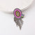 Korean Style Pin Letter Rhinestone Inlay Women'S Brooches