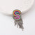 Korean Style Pin Letter Rhinestone Inlay Women'S Brooches