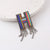 Korean Style Pin Letter Rhinestone Inlay Women'S Brooches