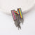 Korean Style Pin Letter Rhinestone Inlay Women'S Brooches