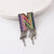 Korean Style Pin Letter Rhinestone Inlay Women'S Brooches