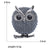 Korean Style Pin Owl Alloy Plating Alloy Women'S Brooches