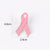 Korean Style Pin Pink Ribbon Alloy Plating Women'S Brooches