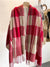 Korean Style Plaid Scarf Women's Autumn And Winter Warm Shawl Men's Scarf Long Tassel Wild Couple Scarf Imitation Cashmere