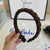 Korean Style Simple Twist Braided Headband Fashion Autumn And Winter New Style Braided Headband