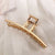 Korean Texture Metal Hair Clip Fashion Pearl Catch Clip Hair Accessories