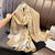 Korean Thin Section Imitation Silk Shawl