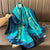 Korean Thin Section Imitation Silk Shawl