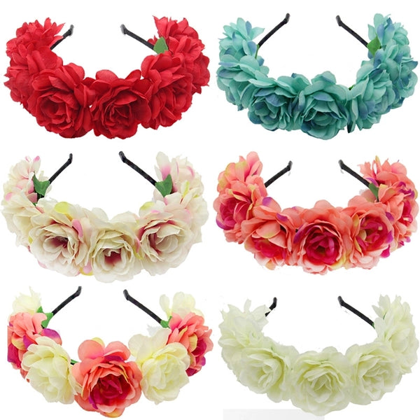 Korean Version Of The Bride Smiling Plum Headband Creative Ladies Hair Band Headdress Beach Headband Headband  Manufacturers Wholesale