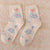 Korean Version Of The Tube Pure Cotton Socks Cartoon Cute Winter Female Tube Socks Wholesale