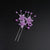 Korean Wedding Headwear Frosted Flower Hair Accessories Bride Wedding Handmade Jewelry Pearl Hairpin Shape Plate Hair Fork Comb