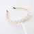 Korean Woven Pearl Thin Headband Wholesale