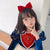 Korean-style New Velvet Double-layer Bow Hairpin Children's Simple  Hairband Student Fashion Head Buckle Parent-child Style