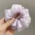 Korean-style Spring And Summer Floral Pig Large Intestine Hair Ring High-grade Organza Yarn Head Rope Horsetail Rubber Band Hair Rope Hair Accessories Wholesale