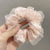 Korean-style Spring And Summer Floral Pig Large Intestine Hair Ring High-grade Organza Yarn Head Rope Horsetail Rubber Band Hair Rope Hair Accessories Wholesale