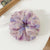 Korean-style Spring And Summer Floral Pig Large Intestine Hair Ring High-grade Organza Yarn Head Rope Horsetail Rubber Band Hair Rope Hair Accessories Wholesale