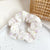 Korean-style Spring And Summer Floral Pig Large Intestine Hair Ring High-grade Organza Yarn Head Rope Horsetail Rubber Band Hair Rope Hair Accessories Wholesale