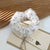 Korean-style Spring And Summer Floral Pig Large Intestine Hair Ring High-grade Organza Yarn Head Rope Horsetail Rubber Band Hair Rope Hair Accessories Wholesale