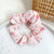 Korean-style Spring And Summer Floral Pig Large Intestine Hair Ring High-grade Organza Yarn Head Rope Horsetail Rubber Band Hair Rope Hair Accessories Wholesale