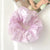 Korean-style Spring And Summer Floral Pig Large Intestine Hair Ring High-grade Organza Yarn Head Rope Horsetail Rubber Band Hair Rope Hair Accessories Wholesale