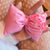 Korean-style Three-dimensional Cotton Bow Hairpin Large  Rose Pink Hairpin Bangs Clip Sweet Hair Accessories For Women