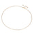 Stainless Steel 14K Gold Plated Fashion Plating U Shape Necklace