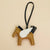 Lady Animal Pu Leather Bag Pendant Keychain