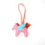 Lady Animal Pu Leather Bag Pendant Keychain