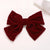 Lady Bow Knot Cloth Hair Clip