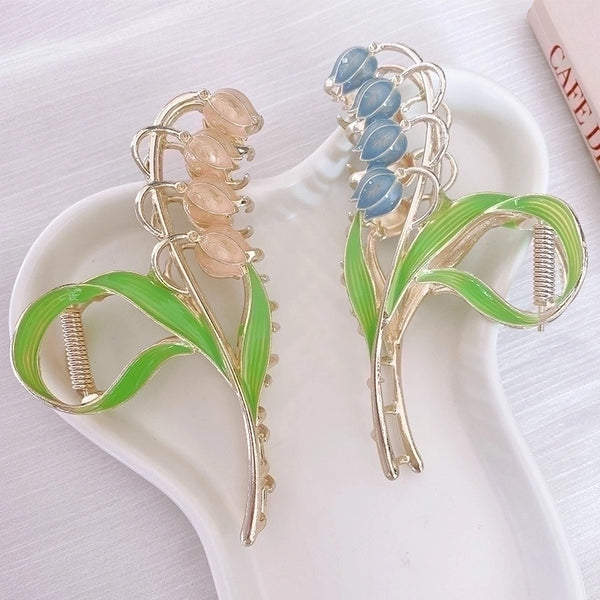 Lady Flower Alloy Hairpin Hair Claws