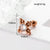 Lady Geometric Plating Stainless Steel Ear Studs