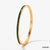 Lady Geometric 304 Stainless Steel 16K Gold Plated White Gold Plated Gold Plated Zircon Bangle In Bulk