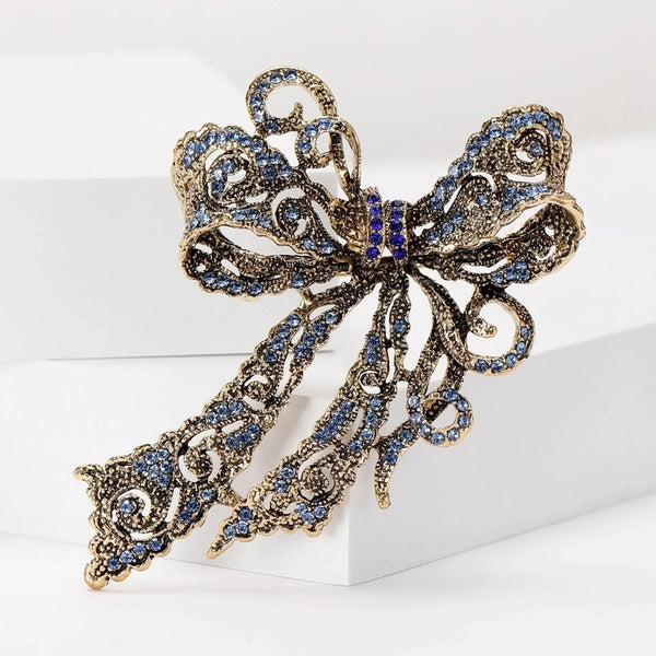 Lady Pin Bow Knot Alloy Women's Brooches