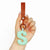 Lady Simple Style Letter Pu Leather Women's Bag Pendant Keychain