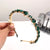 Lady Streetwear Geometric Alloy Plating Inlay Rhinestones Hair Band