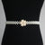 Lady Sweet Pastoral Round Imitation Pearl Women's Chain Belts