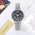 Large Dial Large Digital Elastic Band Elderly Watch Women's Casual Quartz Watch Women's Watch  New Wrist Watch