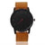 Large Dial Sports Style Simple Frosted Belt Quartz Men's Sports Watch Wholesale