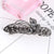 Large New Crystal Ponytail Hairpin Female Alloy Retro Black Simple Spring Hairpin Wholesale Stall Supply