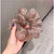 Large Organza Large Intestine Hair Ring ~ Ins Korean Style Fairy Hair Rope Mesh Bm Pig Large Intestine Ring Hair Accessories Hair Rope