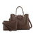 Large Pu Leather Fashion Bag Sets