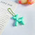 Laser Balloon Dog Doll Key Chain Cute Doll Pendant Student Ornaments Colorful Dog Creative Jewelry Gift