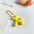 Laser Balloon Dog Doll Key Chain Cute Doll Pendant Student Ornaments Colorful Dog Creative Jewelry Gift