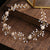 Leaf Branches Crystal Headband Wedding Dress Accessories