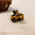 Leopard Print Checkerboard Acetic Acid Square Hair Clip Female Korean Japanese Elegant Temperament Back Half Hair Clip