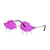 Lightning Pendant Cloud Shape Sunglasses Wholesale Jewelry