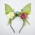 Live Broadcast Of New Rabbit Ear Hairband Sweet Children's Artificial Flower Rabbit Ear Headband Outdoor Photo Baby Headdress