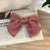 Lolita Red Big Bow Hairpin Hairrope Cyber Celebrant Spring Clip Hairpin Hair Accessories Girl's Headwear Japanese Style