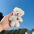 Love Shape Lovely Soft Cute Bear Baby Plush Doll Doll Bag Accessories Keychain