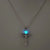 Luminous Hollow Diy Cage Christmas Tree Women's Necklace